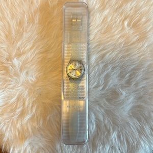 Swatch glitter watch
